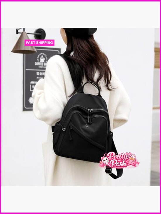Mini Nylon Travel Backpack Purse Lightweight Daypack for Women main image 6